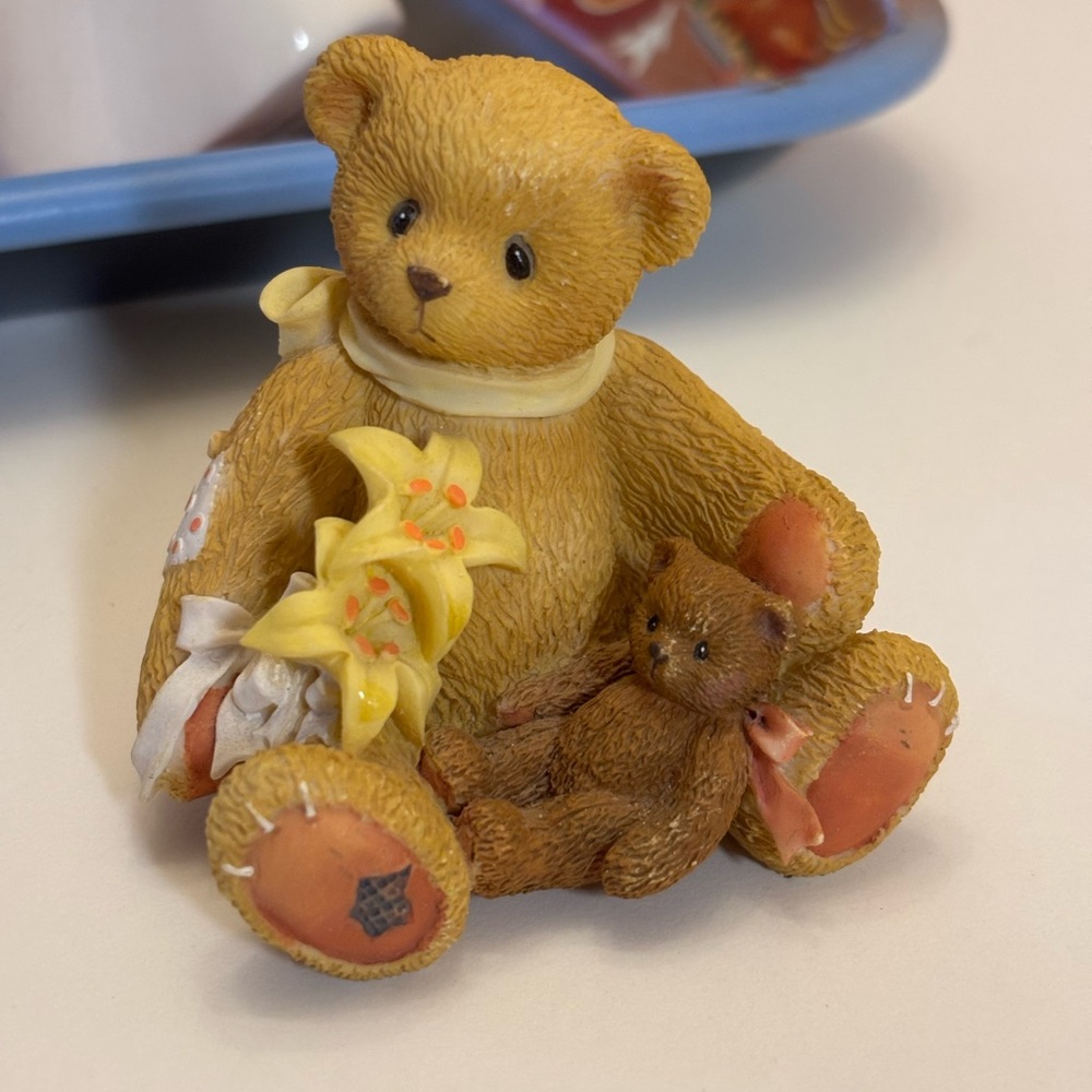 Cherished Teddies 1997 Lily X Lilies Bloom with Petals of Hope